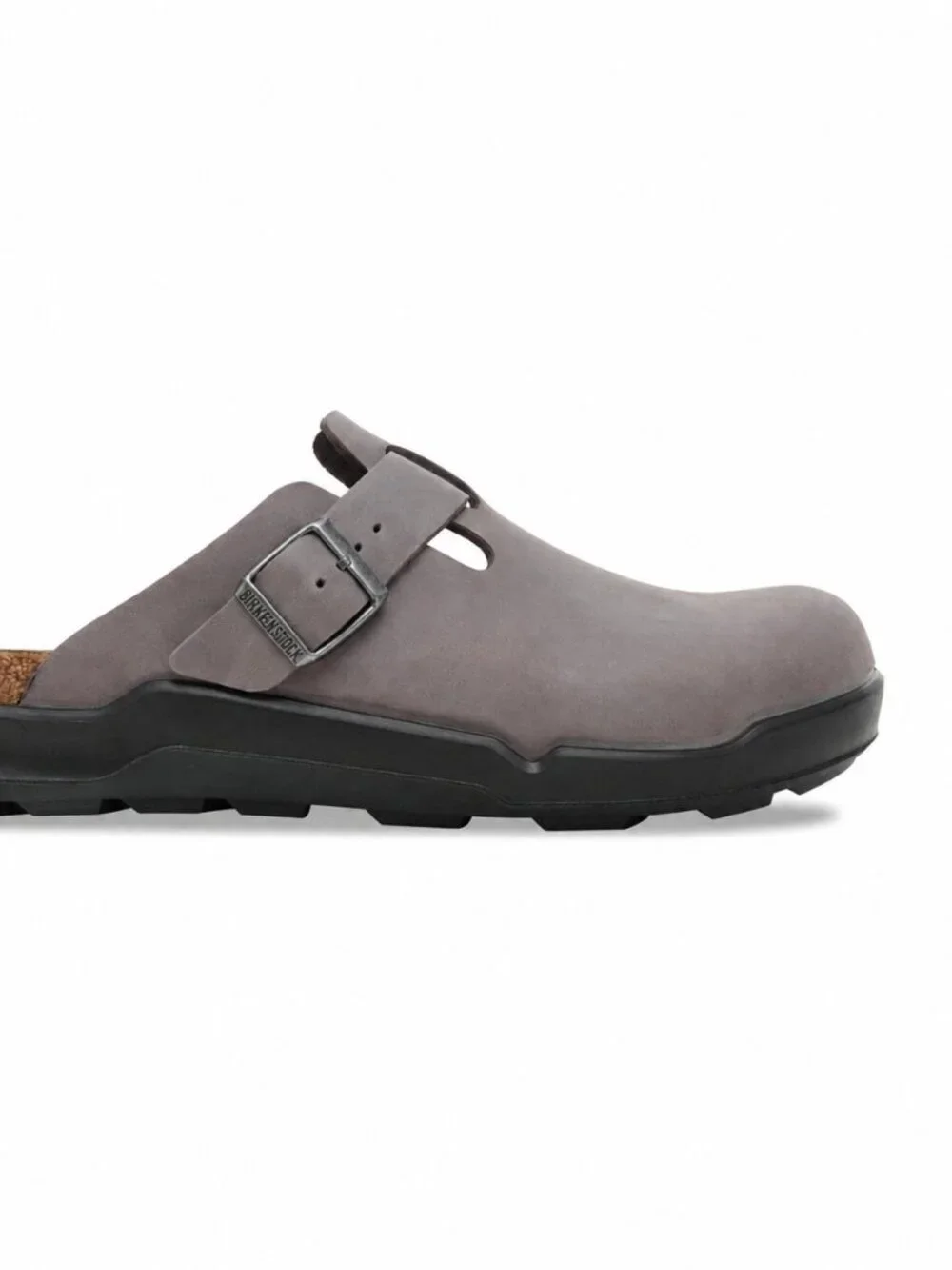 NEW Birkenstock Boston Crosstown Iron Leather Clogs